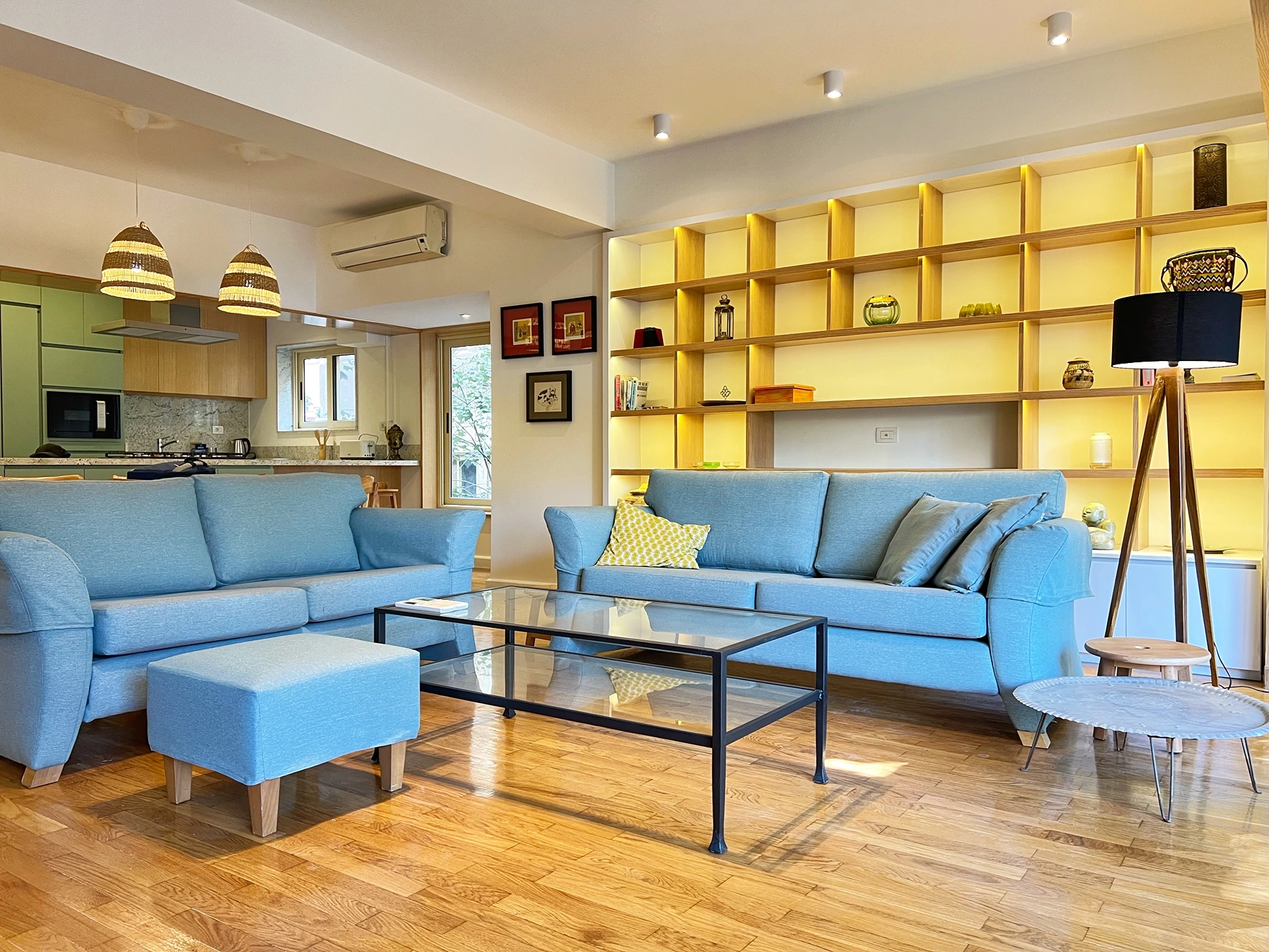 Akhdar Serviced Apartments – High End  2-Bedroom in central Maadi-Sarayat