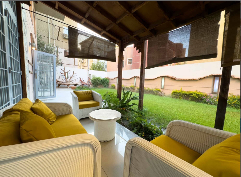 New Cairo Near CFC • Private Garden + BBQ Area